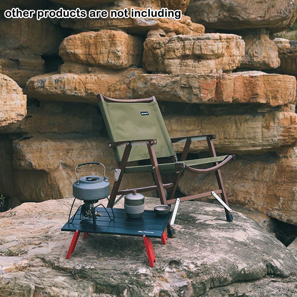 Portable Table Outdoor Furniture Foldable Folding Camping Aluminum Picnic Hiking Furniture Table Traveling Outdoor Desk All A3k7