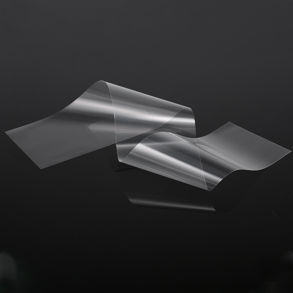 Plastic Hair Dye Paper Set Hair Color Dye Paper 20PCS Hair Coloring Dyeing Highlighting Tool Double Layer Transparent