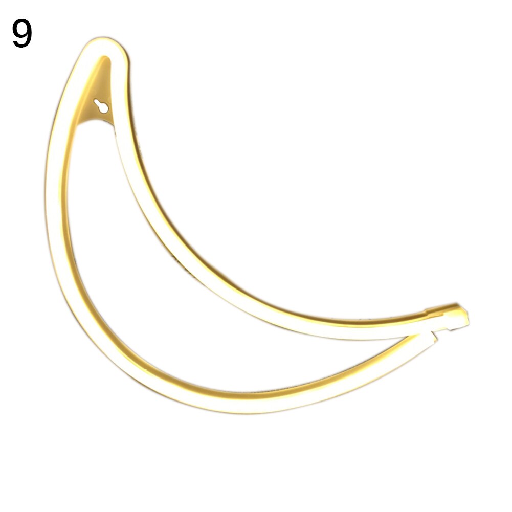 Cool hult flamingo hjerte ananas form bryllupsfest nat lys indretning neon lampe: 9
