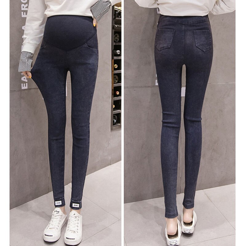 Skinny Jeans Maternity Pants Trousers For Pregnant Women Leggings Stretch Denim Pencil Pants Pregnancy Jeans Maternity Leggings
