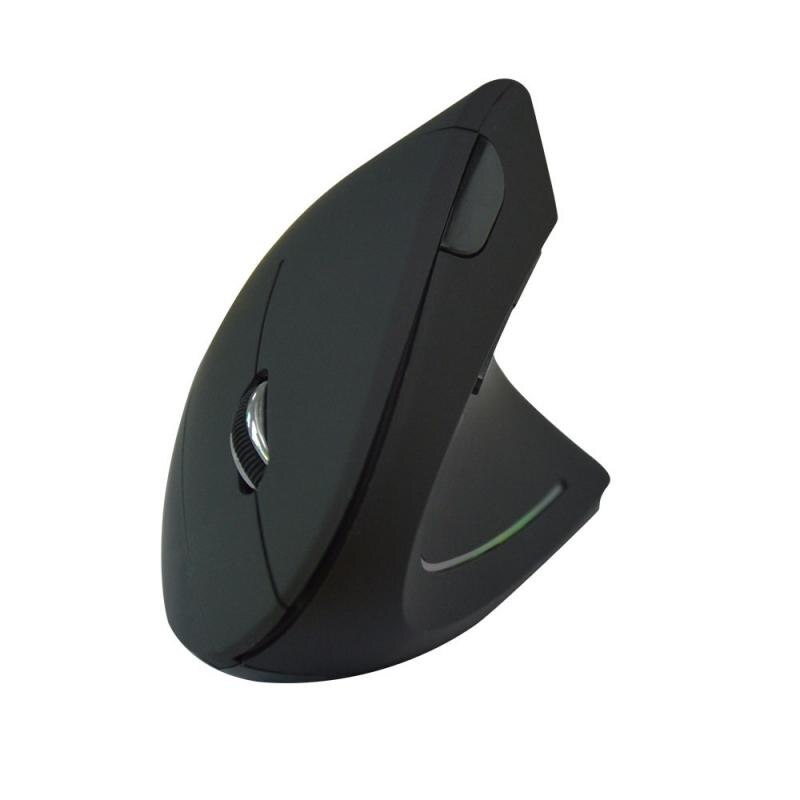 Wireless Vertical Mouse Ergonomic 2.4G USB 1600DPI Right Hand Mouse For PC Laptop Office Gaming Optical Mouse Battery/Recharge: Battery Type