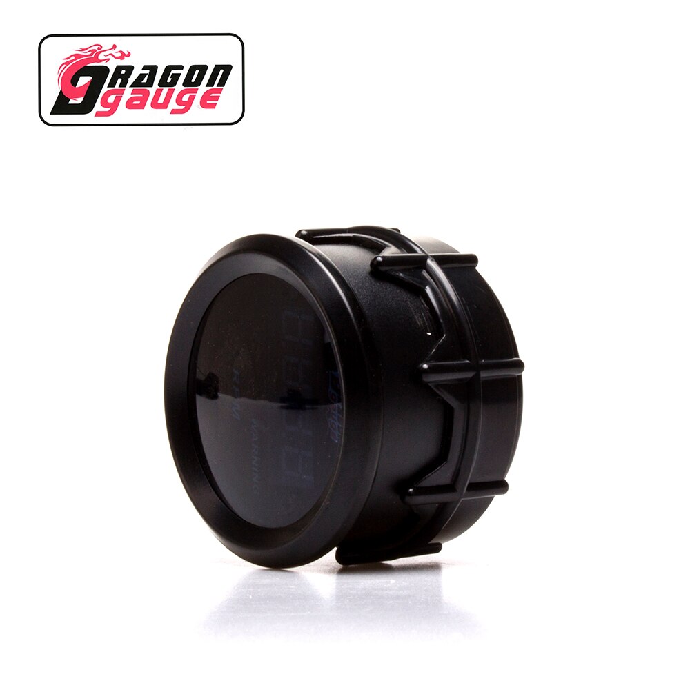「DRAGON」2" 52mm Water Temperature Meter Auto Temperature Sensor Digital Display 40~150 Factory Sales Car Gauge for 12 Volt Car
