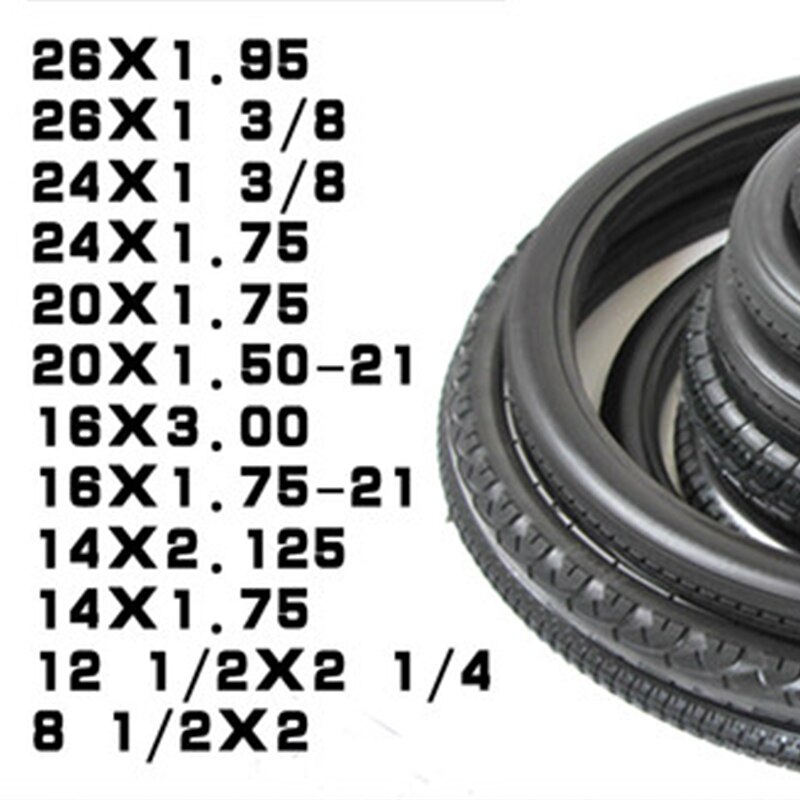 14*1.75 Pneu de Carro Elétrico Pneu Sólido 14 Polegada para Electrombile 14x1.75 Solid Pneus de Borracha de Pneu Preto