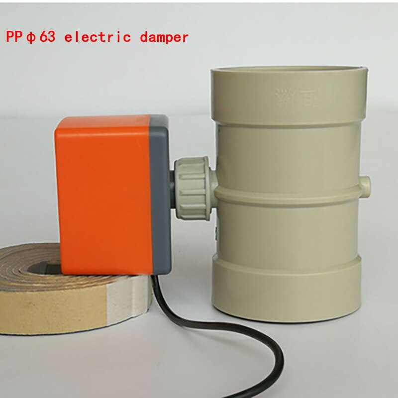 1pc gate valve for electric damper valve pipeline tuyere actuator control air volume Air Volume Control Valve: pp 63