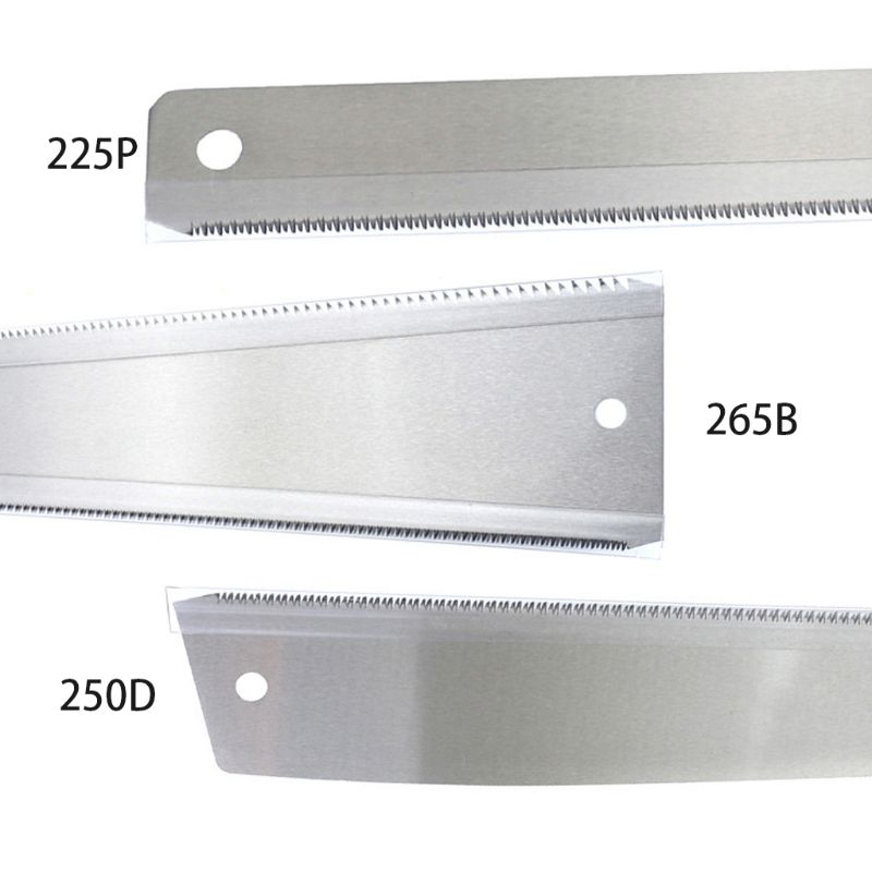 Woodworking Double Sides Carbon Steel Hand Saw Tenon Fine Tooth with PVC Handle for Gardening Outdoor