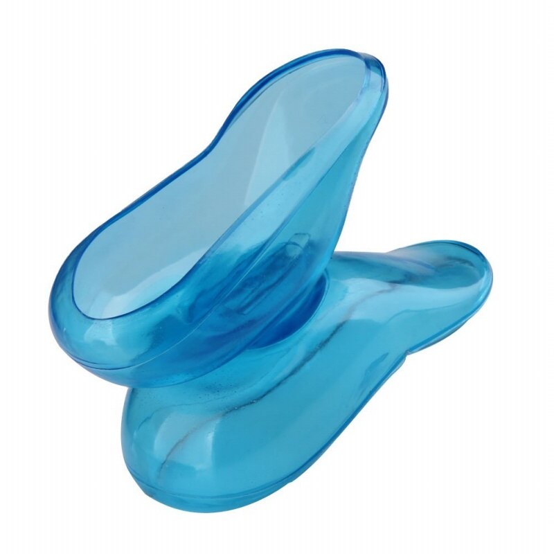 AAAE Top-2PCS Blue Clear Silicone Ear Cover Hair Dye Shield Protect Salon Color
