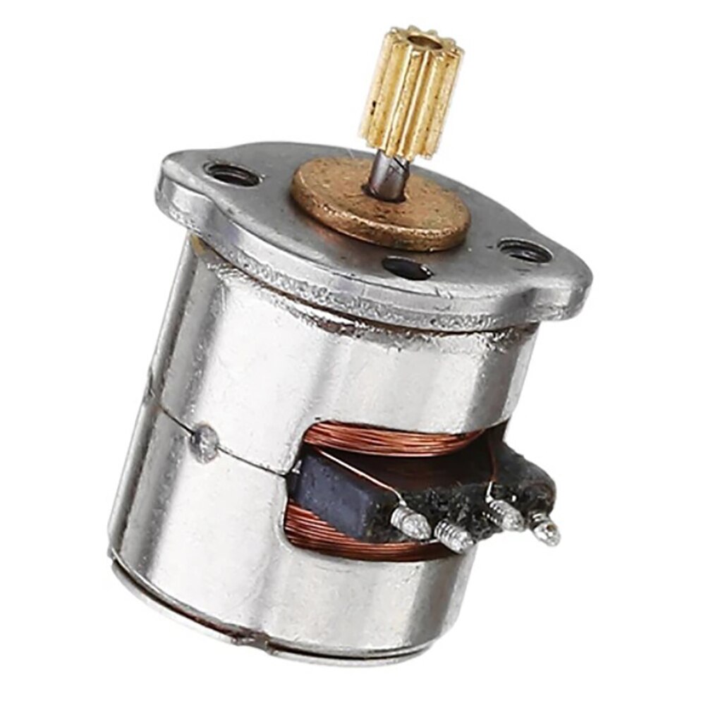 2 Phase 4 Draht Schrittmotor Durchmesser 8mm Höer 8,5mm Kleine treten Motor- Mit Zahnrad
