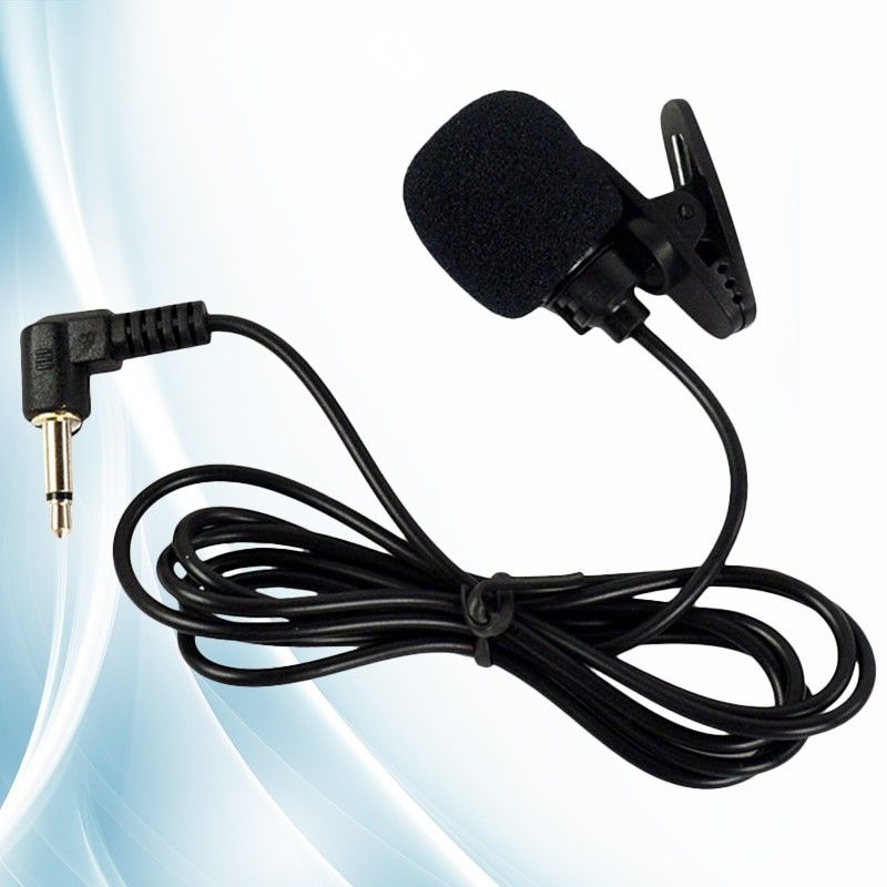 Microfoon Jack 3.5mm Zwarte Handen Clip Op Revers Microfoon Voor PC Notebook Laptop