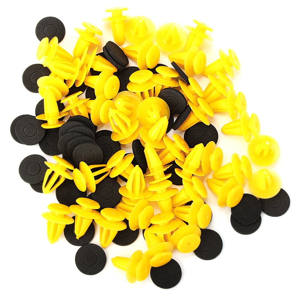 10mm Car Door trim panels fixed clip Auto Fastener Clip for nissan x trail t32 juke qashqai j11 almera for subaru forester xv