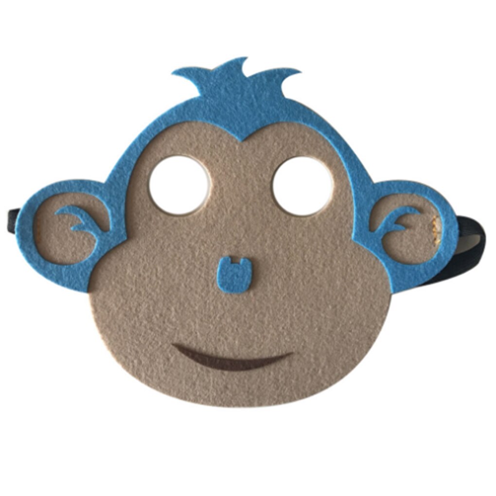 15 kinds DIY kids animal masks Birthday Party Masks Birthday Party Decor Kids Jungle Party Safari Party Decor Kids Favors: no5