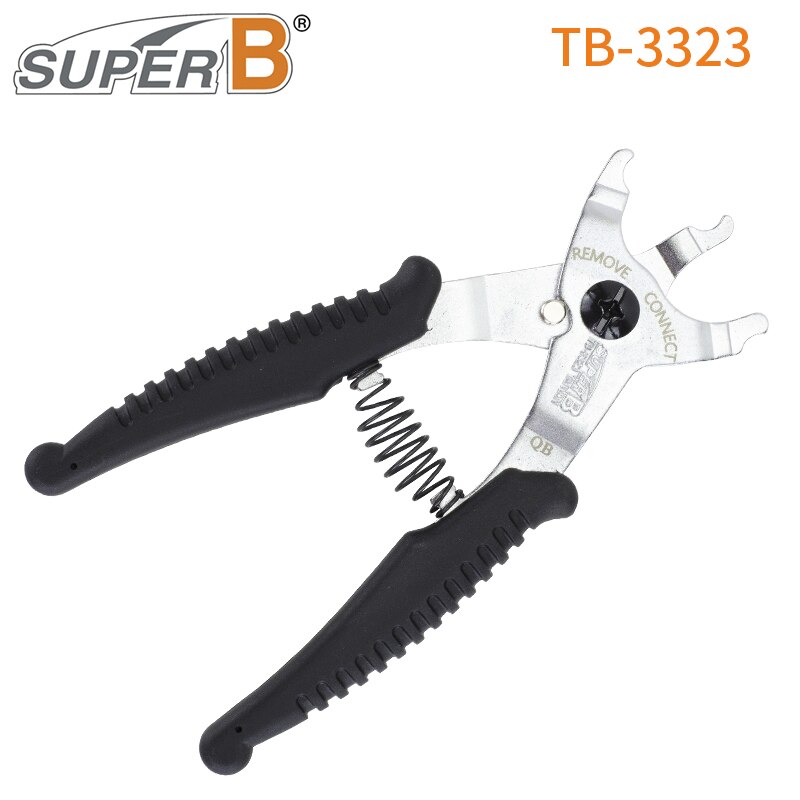 Super B Bike magic button clamp remover and connect tools chain repair tools 2 in 1 Master link pliers-trident TB-3323 TB-3355: TB-3323