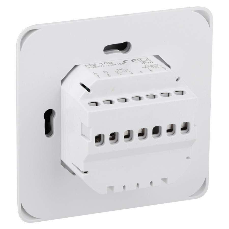 16A Touch Screen Temperature Controller Touch Screen LCD Floor Electric Programming Heating Thermostat Temperature Controller