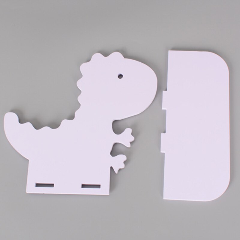 Estante de almacenamiento nórdico colgante con forma de dinosaurio de madera, estantes de almacenamiento, Decoración habitación de cumpleaños, JJJSN11531