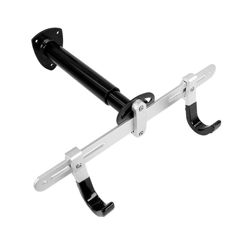50KGS Capacity Cycle Wall Rack Rust Free Alum. Alloy Bicycle Support Mount Storage Service Multi Adjust W/ 2 Sets Screws