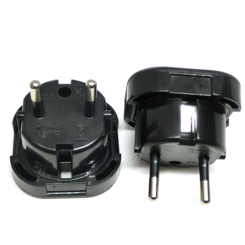 UK TO EU EUROPE Adapter Unversal travel Charger Plug Converter Wall Plug Socket 2 Pin 240V