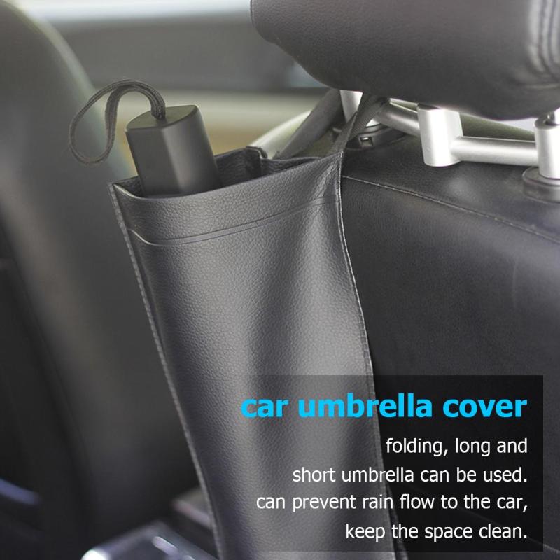 Autostoel Nat Regen Paraplu Opvouwbare Houder Paraplu Cover Schede Opbergtas Carrier Cover Waterdichte Protector