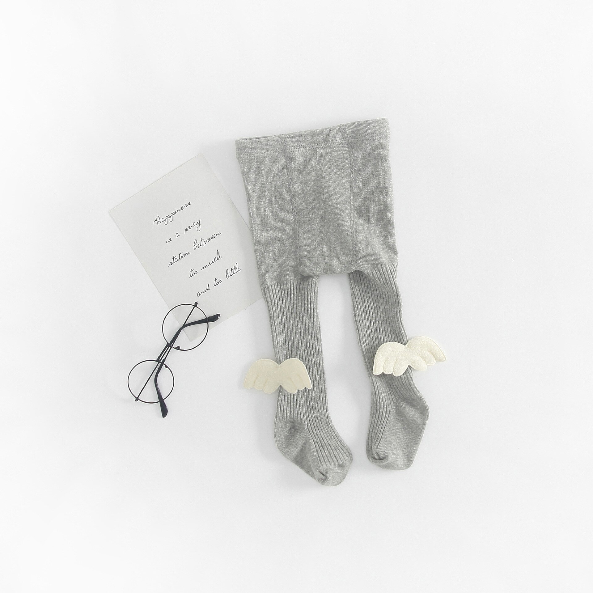 Baby Meisje Lente Leggings Panty Meisjes Legging Footies Angel Vleugels Zon Gedrukt Dunne Slanke Broek