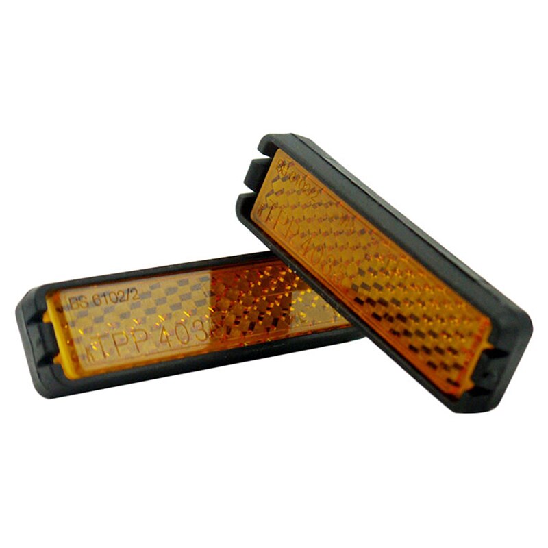 4 Stuks Universele Fiets Voetpedaal Reflector Cyclus Fietsen Reflectoren
