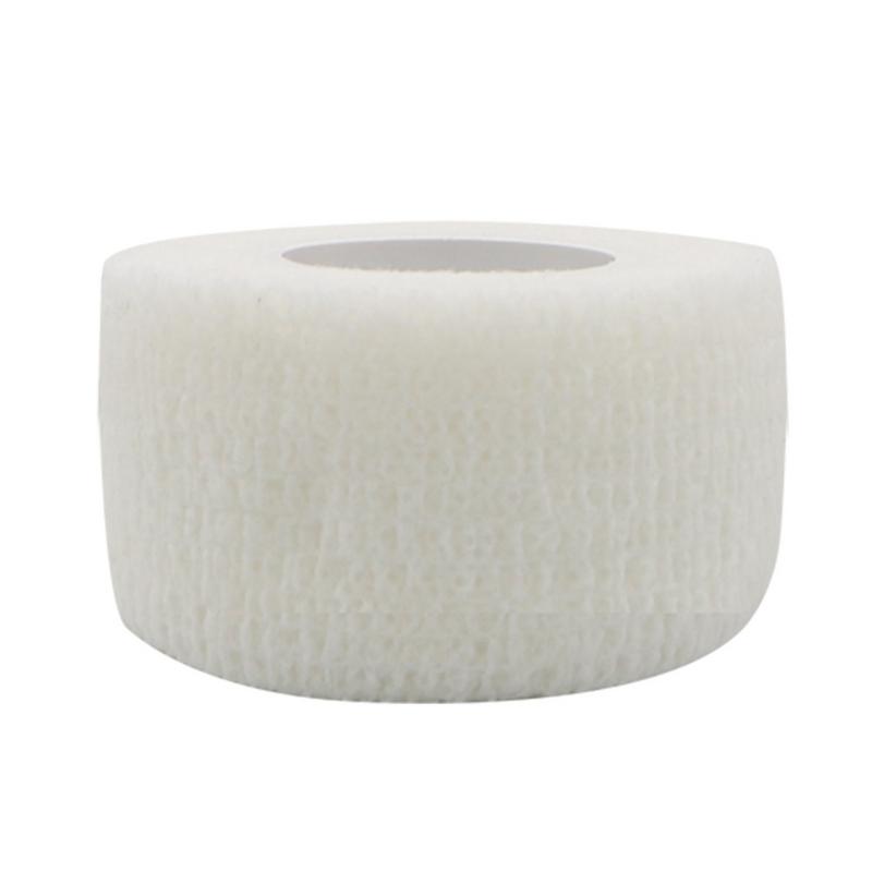 Bandage élastique de Protection de sport, tissu non tissé, couleur auto-adhésive, Bandage élastique doit être uniforme, Incision nette: WHITE / XL