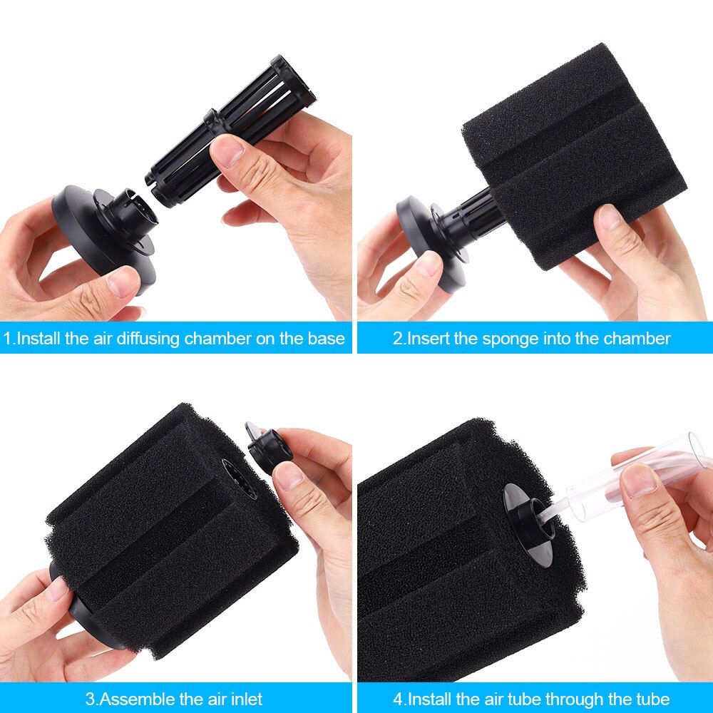 Fish Tank Filter Silent Water Fairy Biochemical Cotton Clean Filter Equipment Filter Cotton Fish Tank Filter Material