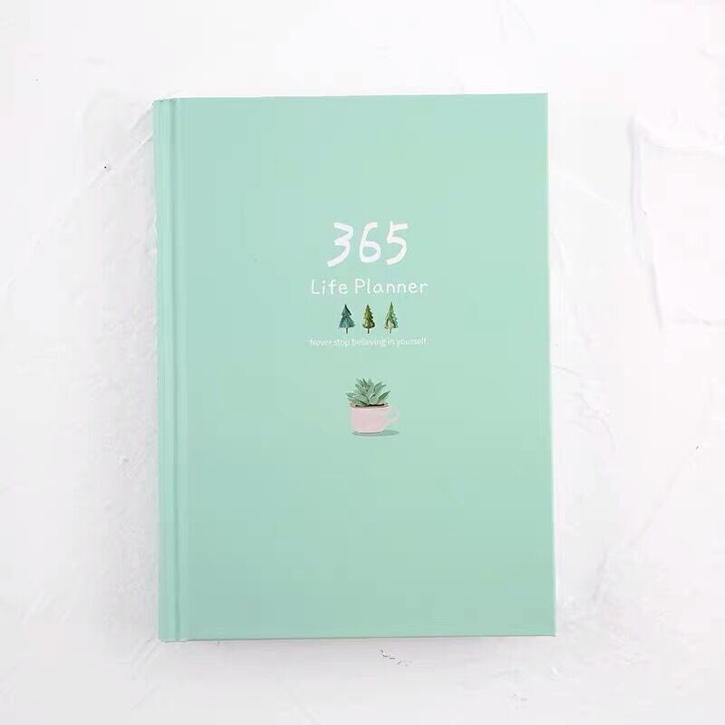 Minkys Kawaii 365 Dagen Leven Planner Dagboek Notebook En Tijdschriften Bullet Daliy Wekelijkse Maandelijkse Notepad School Kantoorbenodigdheden: C