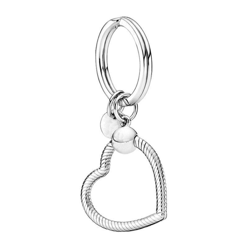 Vendita calda 100% orecchini in argento Sterling 925 portachiavi fascino misura braccialetto originale che fa gioielli di moda fai da te per le donne: B987 diao