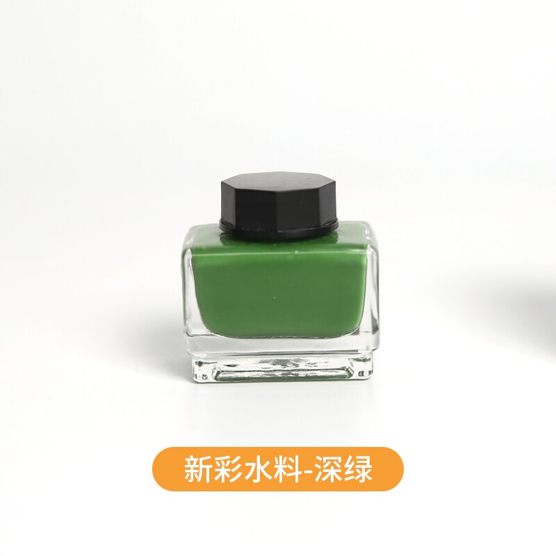 Ceramic Art Pigment Overglaze Color Water-soluble Color Pigment Low Temperature Overglaze Ceramic Painting Material: Grass green  15ml