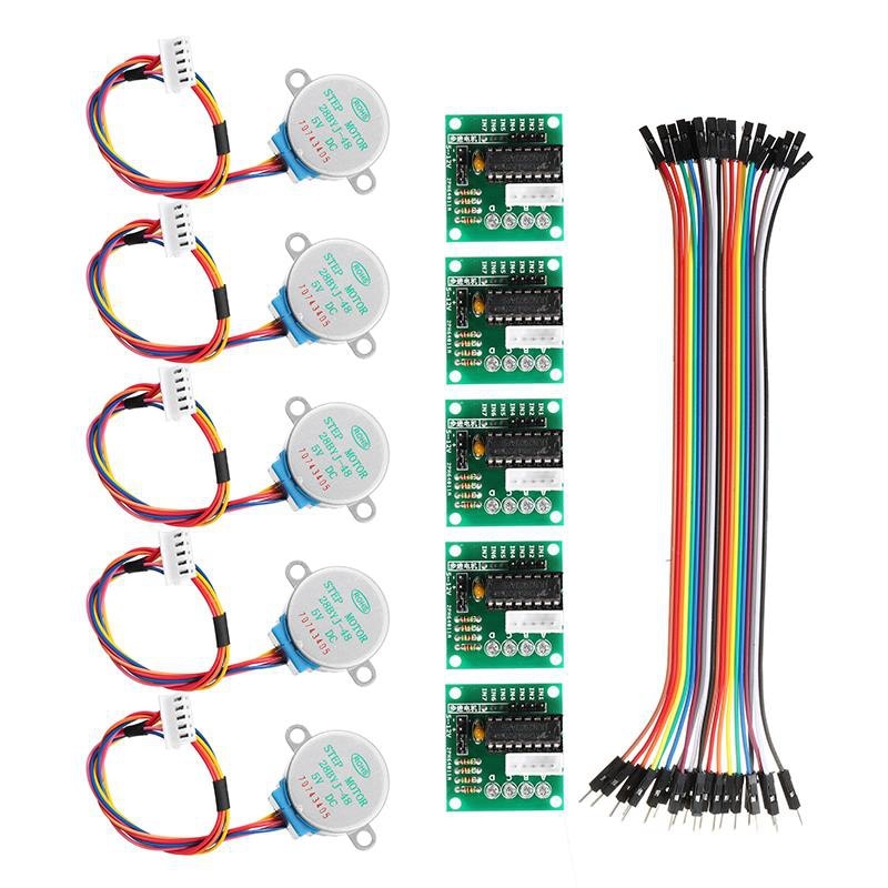 for Arduino Reduction Step Motor 5Pcs 5V Stepper Motor
