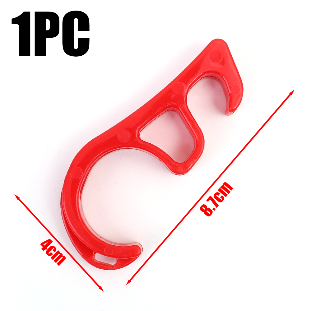 Moto fibbia universale gancio del freno parcheggio blocco di sicurezza pendenza della bicicletta blocco di parcheggio per sporco bicicletta moto scooter ATV: nero