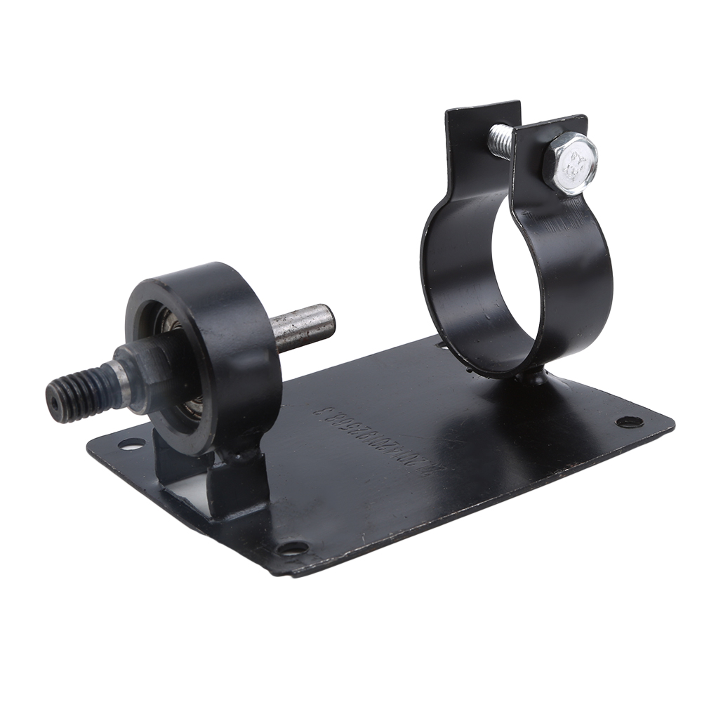 Black Cutting Machine Base Metal Wheel Guard Safety Protector Cover For Angle Grinder Grinding Machine Rack Tool Accessories