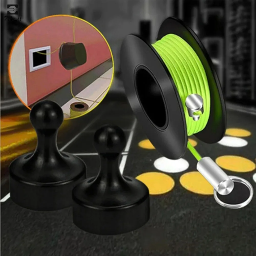 Wiremag Puller Magnetic Cable Pulling System Wall Wire Fishing Guide Tool Garden Repair Threader Easy Use Hand Tool
