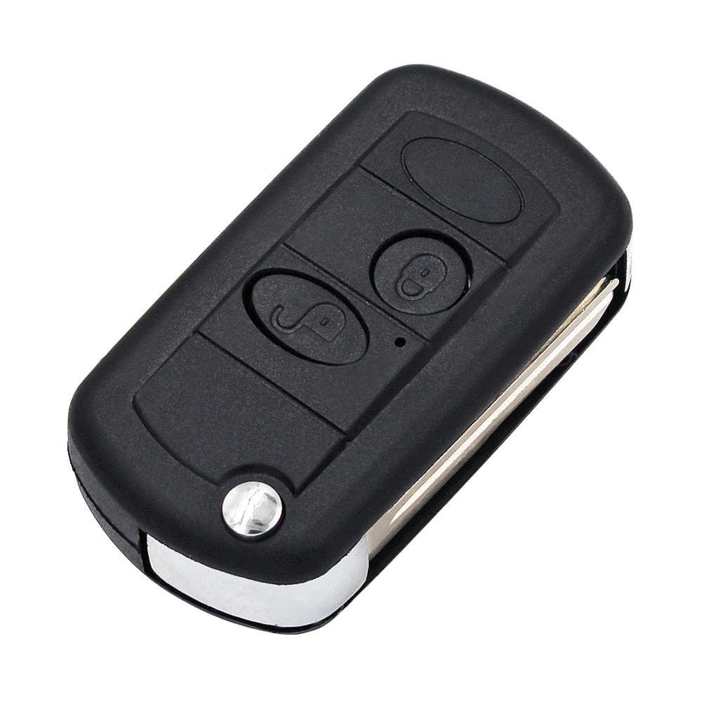 Modified flip 2 Buttons Remote Key Shell case fob for Land Rover Discovery 1999 2000 2001 2002 2003 2004