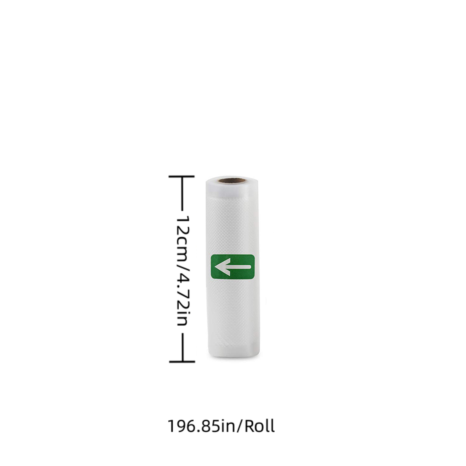 Vacuüm Voedselbesparende Sealer Zakjes 12/15/20/25/28/Cm Sous Vide Opslag Verpakking Zak Voor Vlees Fruit Groenten Noten: green