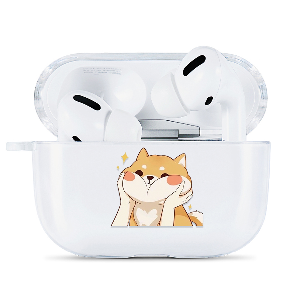 Coque en silicone pour Apple Airpods Pro écouteur Coque protection souple Fundas Airpods Pro Air Pods Pro 2 3 4 1 housse Earpods Case Box: M / WHEAT