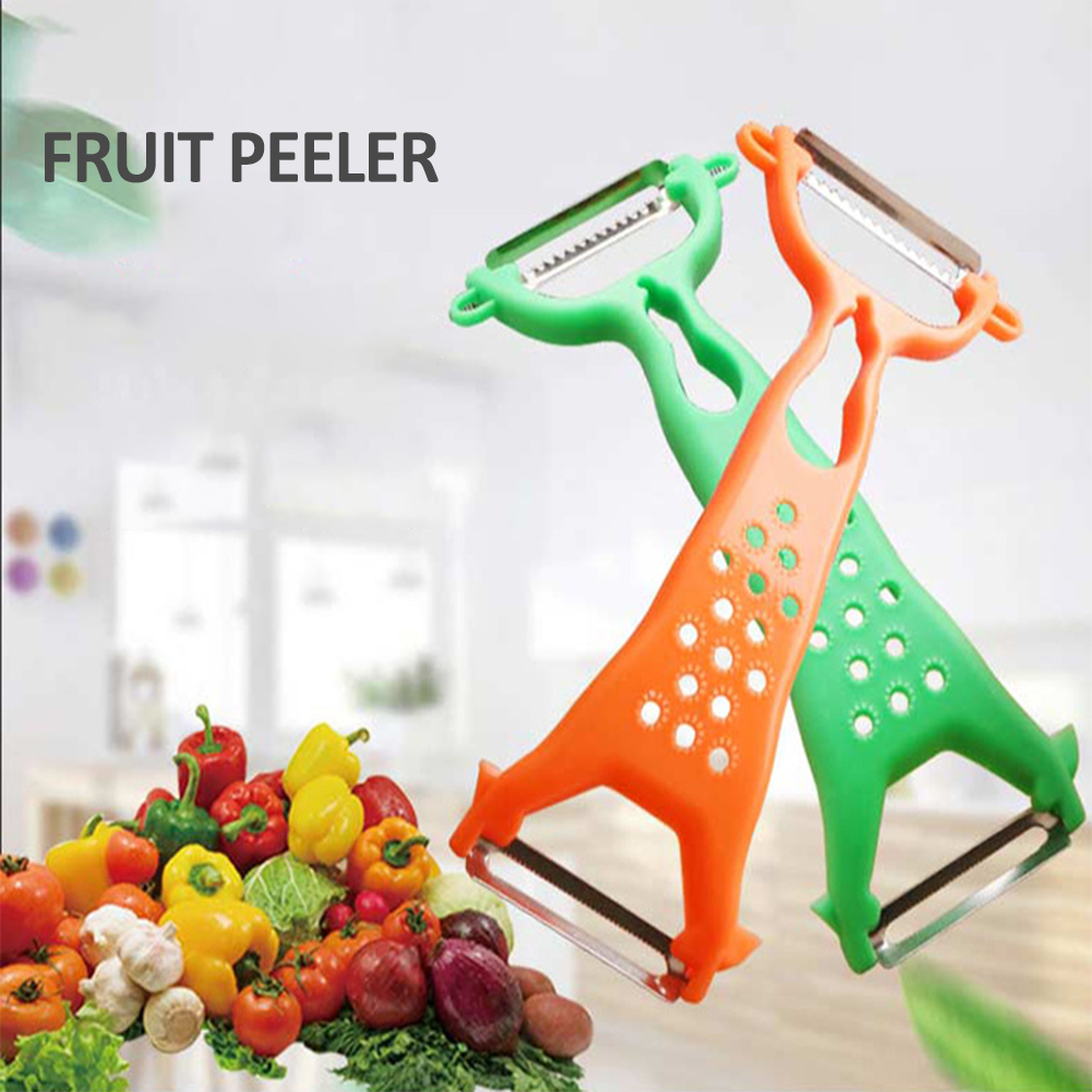 Multifunctional Cucumber Turnip Double Head Tool Vegetable Slicer Carrot Potato Kitchen Gadget Fruit Peeler Home Shredder