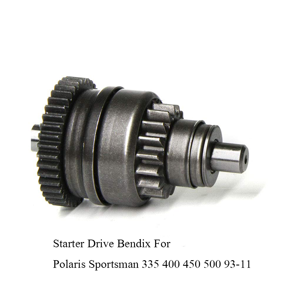 Starter Drive Bendix For Polaris ATV 2&4 Stroke Engine 200 250 300 335 400 500 Sportsman Scrambler Ranger Magnum Big Boss