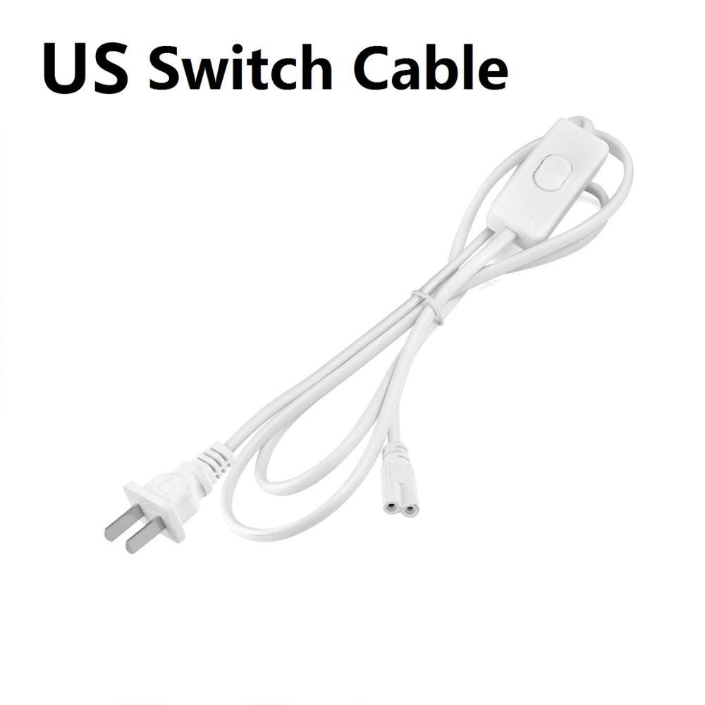 6W-40W UV Lampe Uv Quarz 110V 220V EU Us-stecker T5 Bar Rohr Hause studie Küche Wc Kinder Zimmer Led-lampe Ozon UVC Licht: 1pcs US Plug Switch