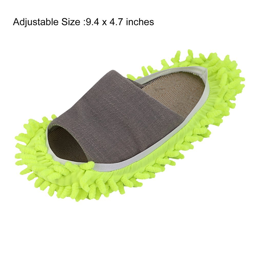 Zapatillas mopa multifunción antipolvo, cubierta lavable y reutilizable para pies, microfibra, herramientas de limpieza de suelo, cubierta para zapatos