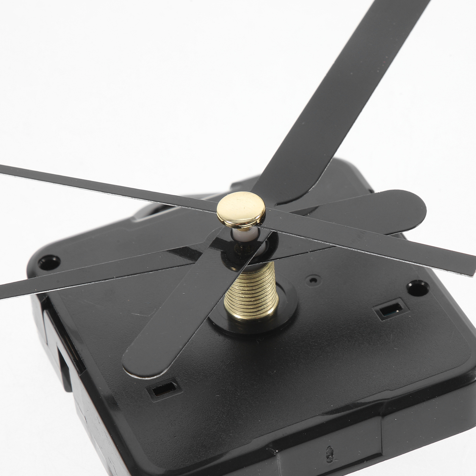 Silêncio relógio de quartzo movimento mecanismo relógio parede diy kit reparo acessórios peças substituição preto segundos relógio peças