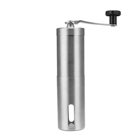 ICafilas-molinillo de café de cerámica Manual, acero inoxidable, ajustable, batidor eléctrico, herramientas de cocina limpias: Default Title