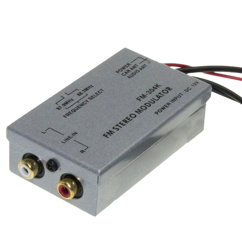 Universal- Fm Modulator Stereo Mp3 Auto Antenne Kabel Auto Radio schnallen Aux Adapter