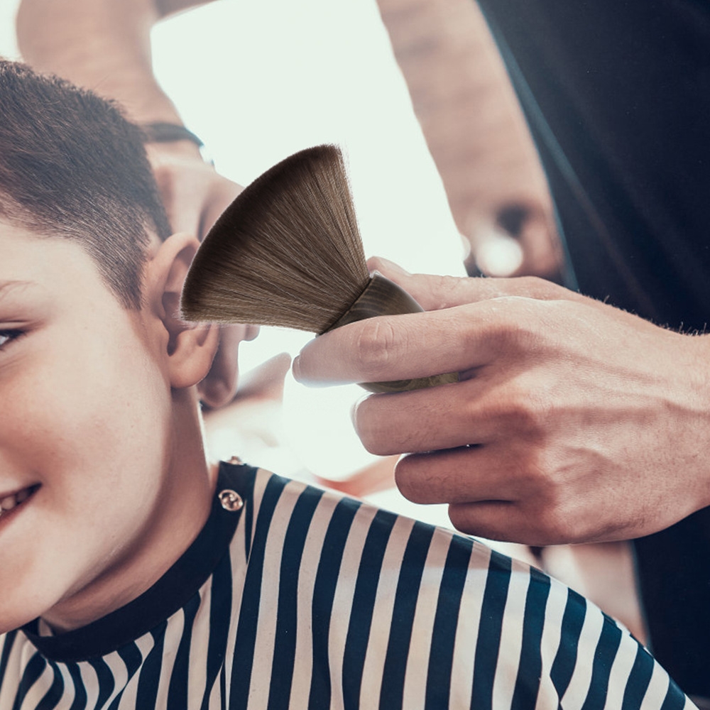 Professionelle Barbier Nacken Staubtuch Haar Schneiden Pinsel Weichen Borsten Salon Reinigung Pinsel Für Entfernen verlieren Haare