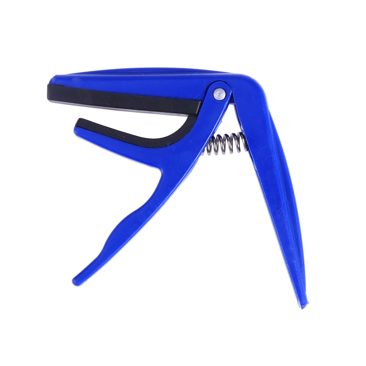 Ukulele Capo Zinc Alloy Quick Change Musical Single-handed Tuner Capo Stringed Instruments Parts: Blue