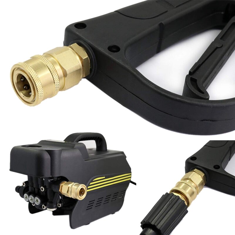 DSHA High Pressure Washer Quick-Disconnect Couplings,Male & Female Connectors
