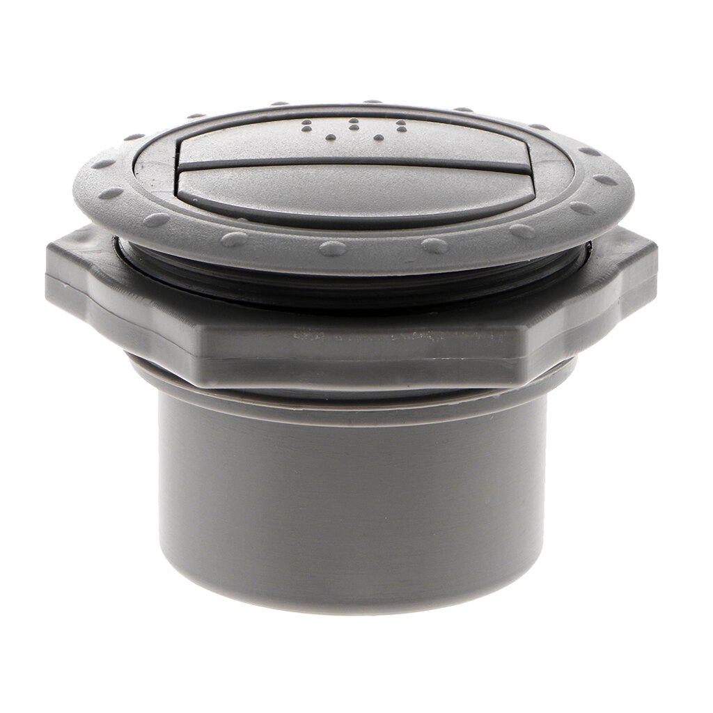 RV Trailer Caravan Side Roof Air Vent Ventilation Air Flow Grey