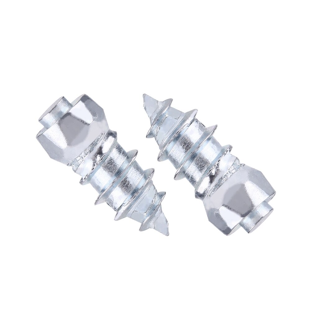 100 st 15mm hjul däck skruvar klackar halkskydd snödäck spikes bildäck ersättningsverktyg för bil auto suv atv däck