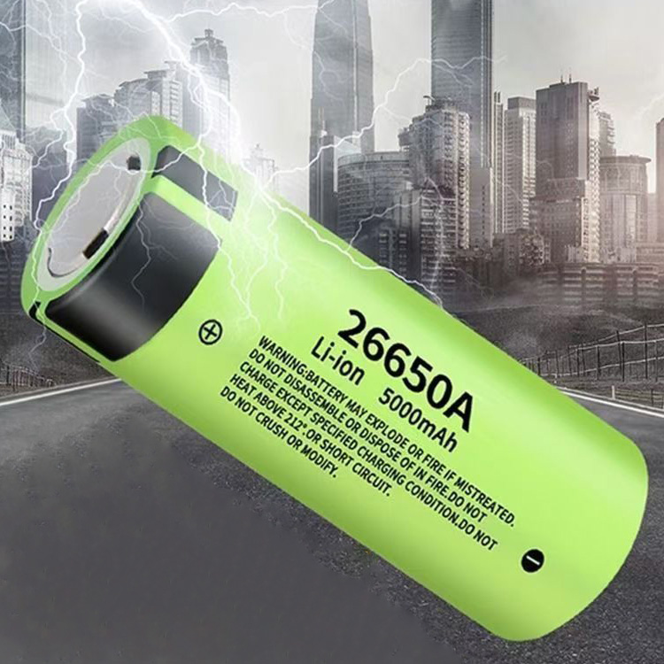 Ladattava Akku 26650 5000mAh 3.7V Li-Ion - Jedila - Suuri Kapasiteetti