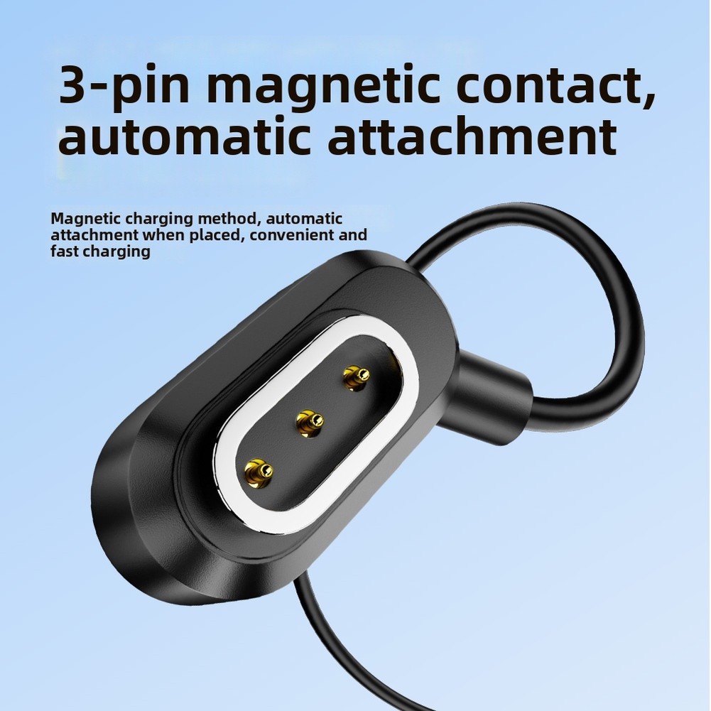 Magnetisches Ladekabel für Rokid für AI-Brillen, USB C, zuverlässiges, schnelles Ladegerät, Ersatzzubehör für intelligente Brillen