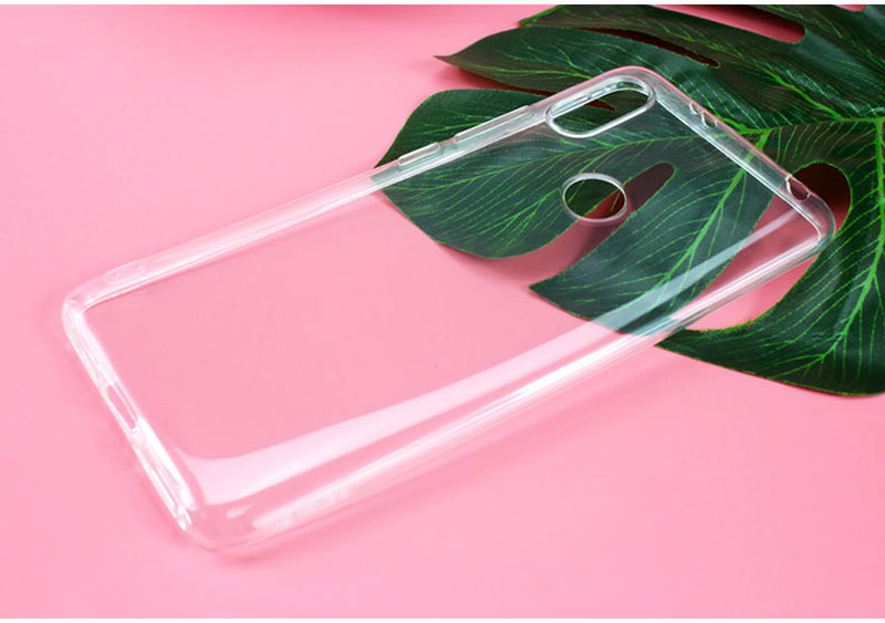 Coque Xiaomi Max 3 Xiaomi Mi MAX 3 6.9 pouces, étui transparent en TPU et mat pour Xiaomi Max3, coque arrière en Silicone: Clair