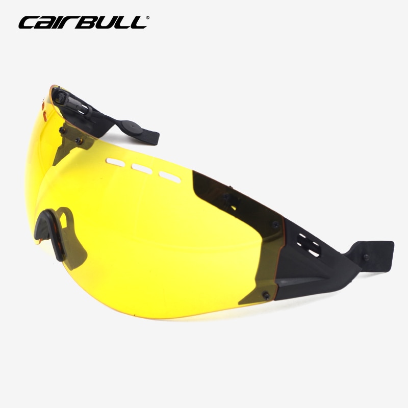 Straße fahrrad helm auge Casco Ciclismo objektiv aero helm tt road radfahren helm sonnenblende len zeitfahren brille fahrrad Zubehör